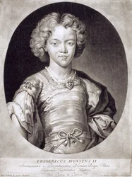 Augustus III (1696-1763) Koning van Polen als kind